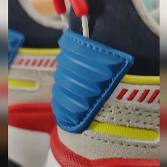 RS-X Jr Parisian White Blue Red 386894-01 Size 6.5c (Big Kid) / 8 Women's No Box - Picture 8 of 9